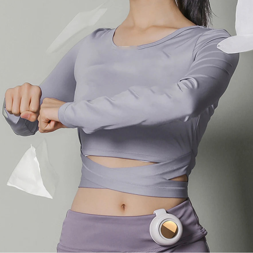 BreezeClip ™- Portable Mini Bladeless Fan