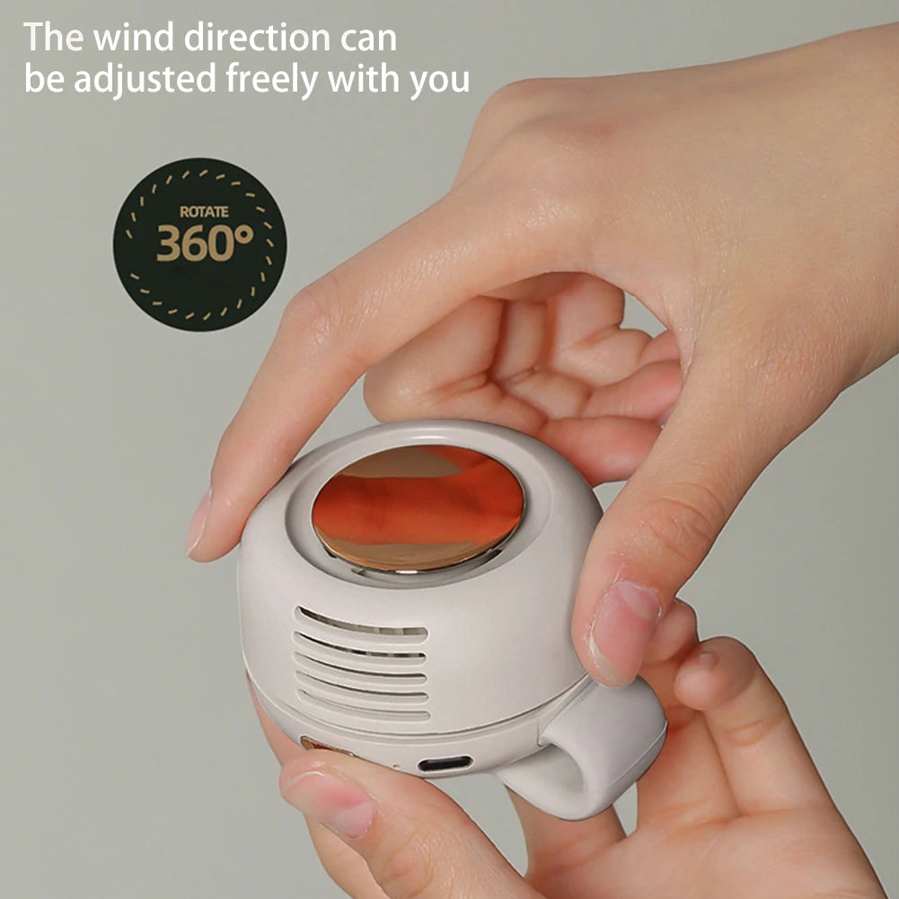 BreezeClip ™- Portable Mini Bladeless Fan