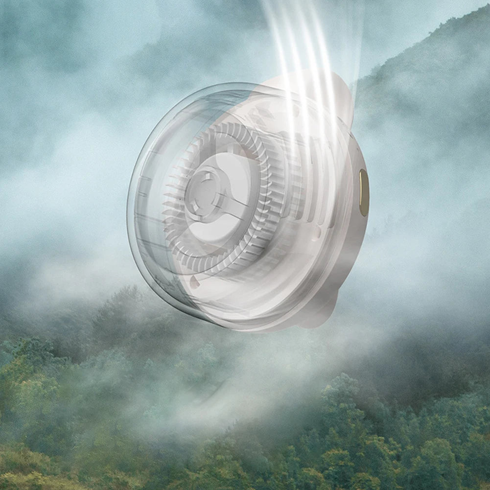 BreezeClip ™- Portable Mini Bladeless Fan